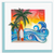 Quilled Surfing Paradise Card Quilled Surfing Paradise Card