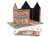 3-D Christmas House Puzzle