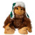 Douglas Sasquatch with Green Bomber Hat