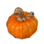 Glass Squat Pumpkin - Classic Orange Glass Squat Pumpkin - Classic Orange