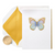 Embossed Butterfly Card Embossed Butterfly Card
