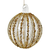 Ball With Gold Diamonds Ornament