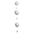 White Large Snowball Garland White Large Snowball Garland