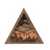 Mountain Triangle Layered Wood Shelf Sitter Mountain Triangle Layered Wood Shelf Sitter