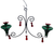 Chandelier Hummingbird Feeder 2 Green