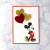Mickey with Heart Balloons Card