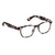 Kent Black Marble Blue Light Reading Glasses 1.25