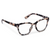 Betsy Black Marble Blue Light Glasses 1.25