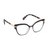 Marquee Black & Sand Quartz Reading Glasses 2.50