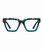 Take A Bow Teal Botanico & Teal Reading Glasses 2.00