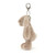 Bashful Beige Bunny Keychain Bag Charm