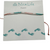 Beaded Coral & Teal Anklet Beaded Coral & Teal Anklet