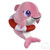 6.5" Life Preserver Sealife Pink Dolphin