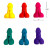 Penis Drink Markers Set of 6