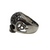 Men's Silver Skull Ring S13
