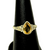 Tear with Swirl Citrine Silver Ring S9 Tear with Swirl Citrine Silver Ring S9