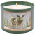 Snowy Cow Candle