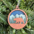 Blue Bear Round Ornament Blue Bear Round Ornament