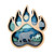 Black Bear Paw Shelf Sitter