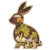 Green Bunny Shelf Sitter