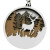 Deer Round Ornament Deer Round Ornament