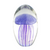 4in Glass Jellyfish Glow Purple