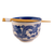 Ramen Bowl with Chopsticks - Blue Dragon