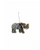 Beaded Fabric Safari Animal Elephant Ornament Beaded Fabric Safari Animal Elephant Ornament