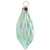 Faceted Teardrop Iridescent Glass Ornament