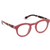 Saffron Strawberry Pink Botanico Blue Light Reading Glasses 2.50
