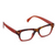 Cold Brew Tortoise Red Blue Light Reading Glasses 1.50