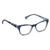Lynx Blue Safari Blue Light Reading Glasses 1.25