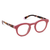 Saffron Strawberry Pink Botanico Blue Light Reading Glasses 1.50