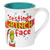 Resting Grinch Face Mug