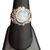 Moonstone oval scrolly Silver Ring S10