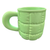 Green Quilted Puffer Mug