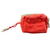 Mini Quilted Red Keychain Bag