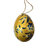 Gold Paper Mache Egg Ornament
