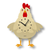Chicken Pendulum Clock