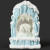 Lighted Swirl Igloo Polar Bear Water Lantern
