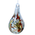 3in Fairy Tear Drop Red, Orange & Blue