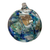 4in Witch Ball Blue, Green & White