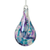 3in Fairy Tear Drop Blue, Purple & White