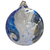 Kindred Coach Teammate Blue & White Swirl - 4in