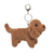 Plush Dachshund Dog Keychain