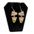 Peridot Textured Silver with Gold Earrings