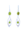 Peridot Tear in Marquis Earrings