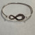 Silver Cuff Infinity Sign Bracelet
