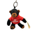 Bear with Red T-Shirt Keychain