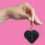 MayDay Charm Alarm Heart- Black